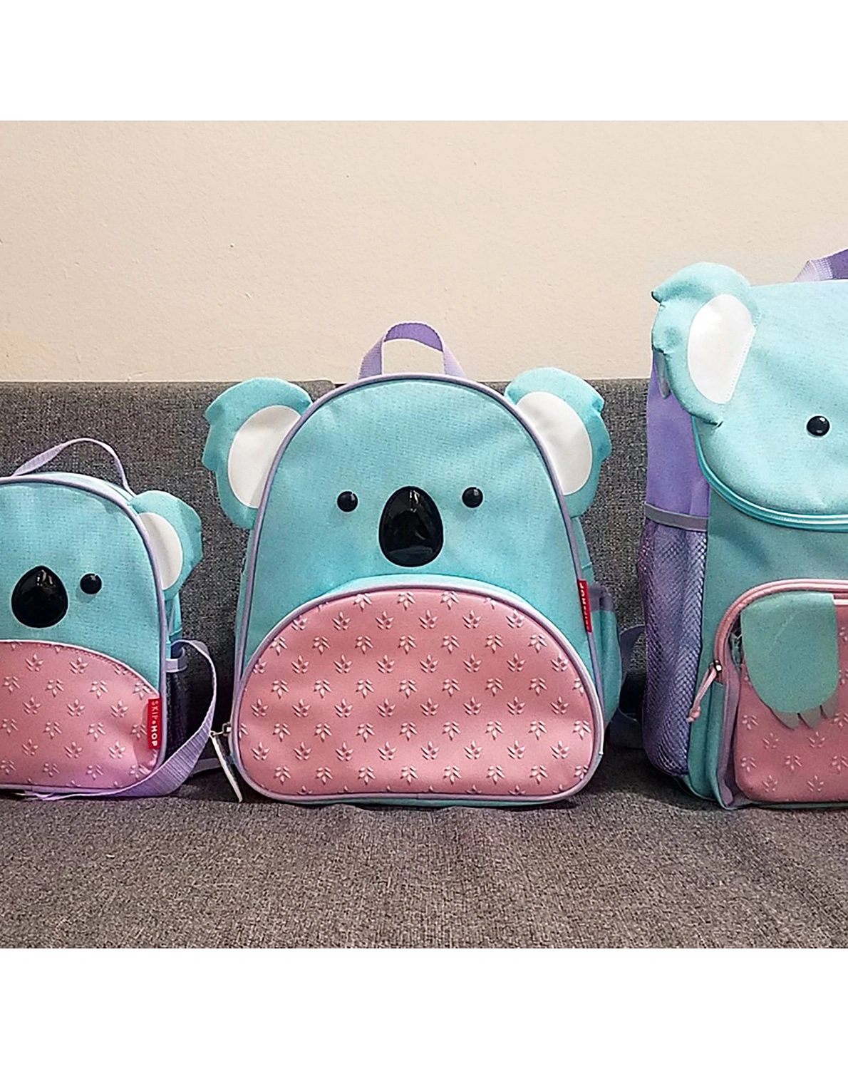 Rucksack ZOO - KOALA (30x28x13) in blau