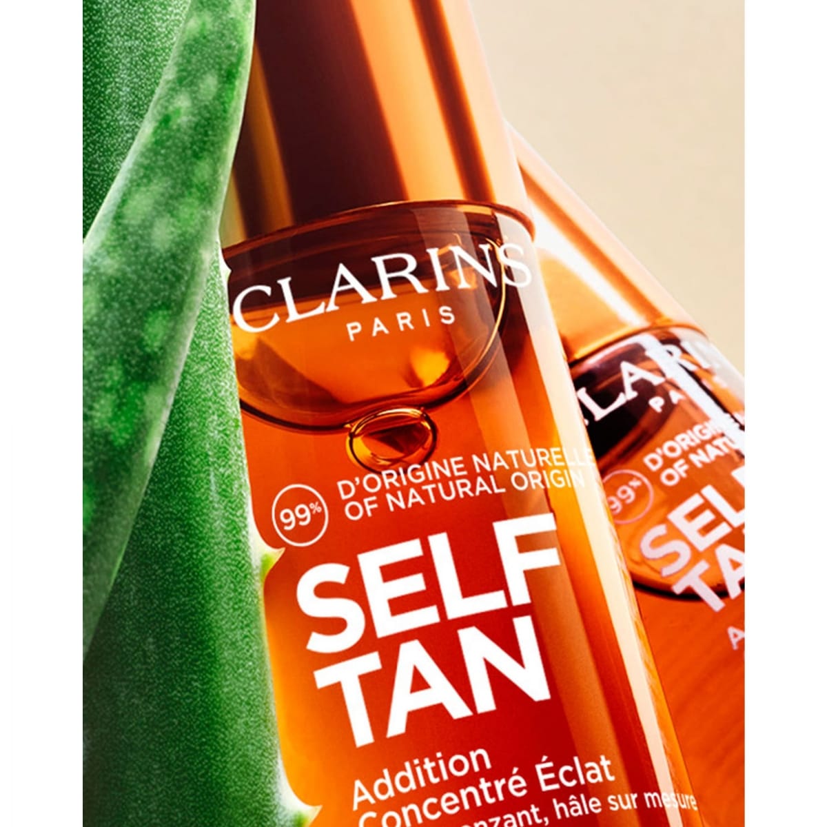 CLARINS Addition Concentré Eclat Auto-Bronzant Visage