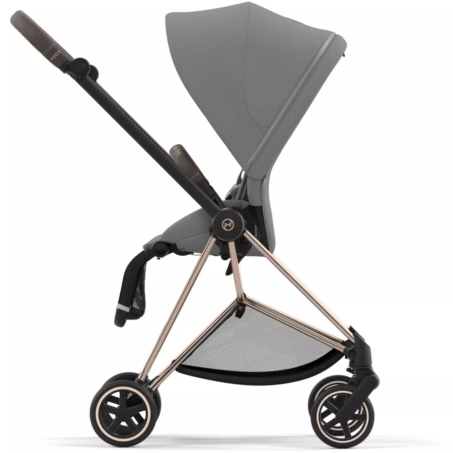cybex PLATINUM Kombikinderwagen New Mios Rosegold Mirage Grey