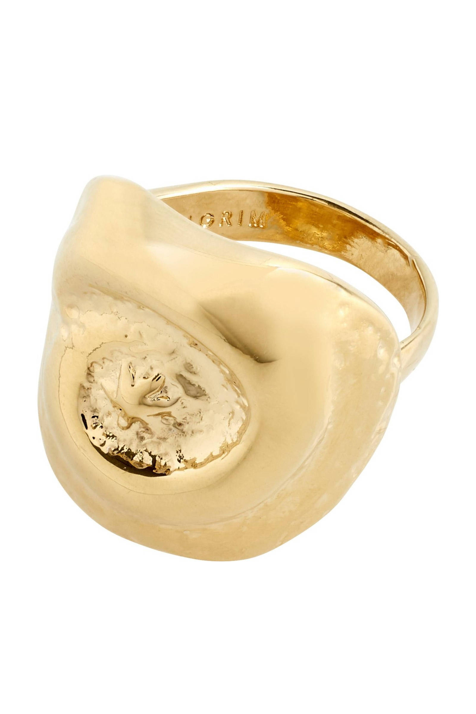 PILGRIM gold plated ring Sea