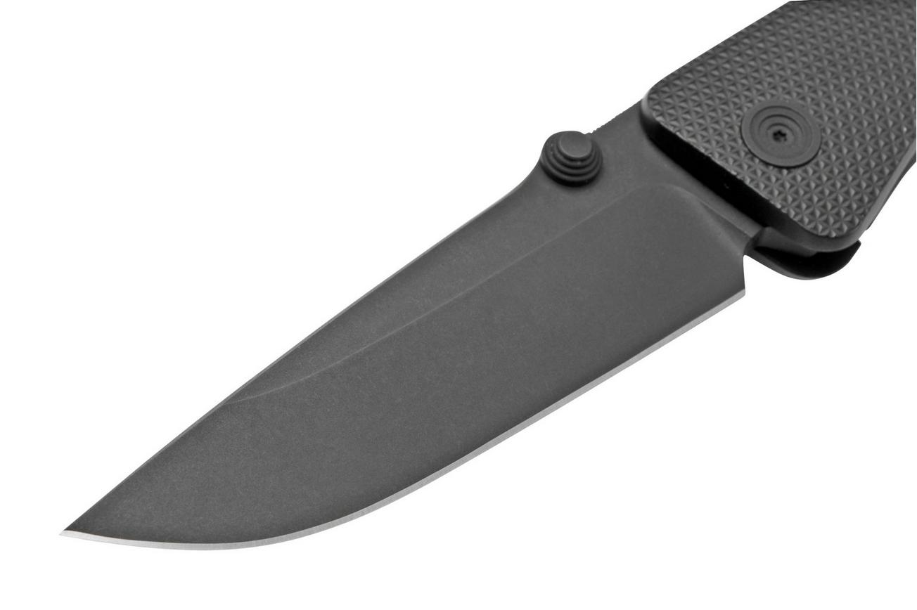 The James Brand The Barnes Black Titanium KN114106-00 zakmes
