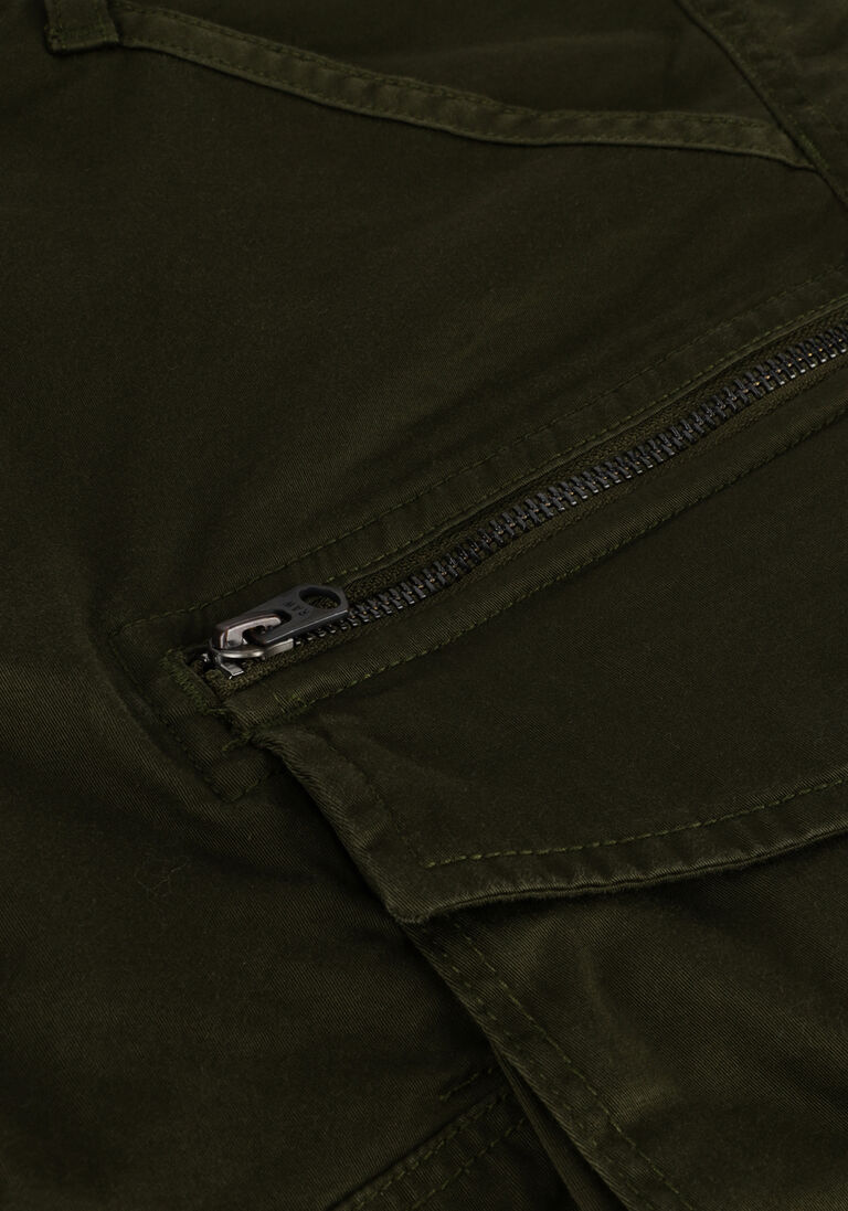 G-STAR RAW donkergroene g-star raw cargobroeken rovic zip 3d regular tapered