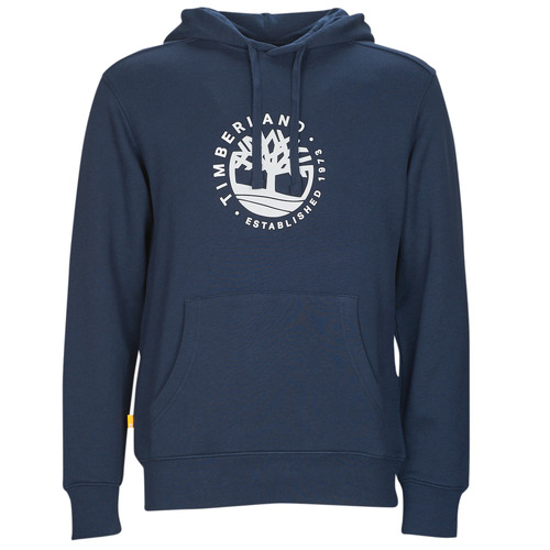 Timberland - REFIBRA LOGO HOODED SWEATSHIRT (REGULAR LB) - Noir
