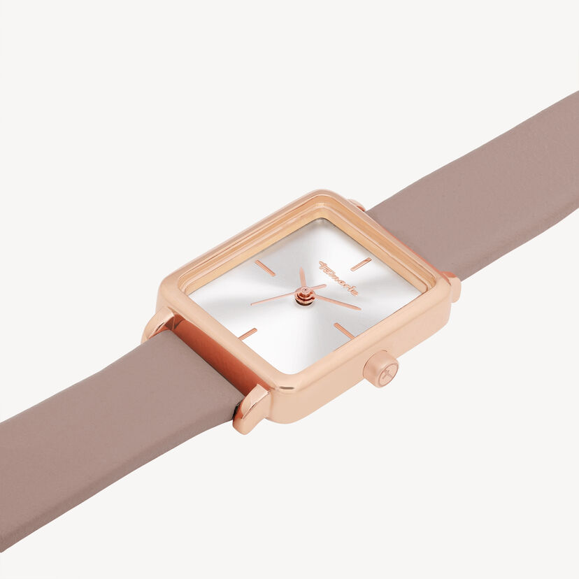 Horloge - rosegoud