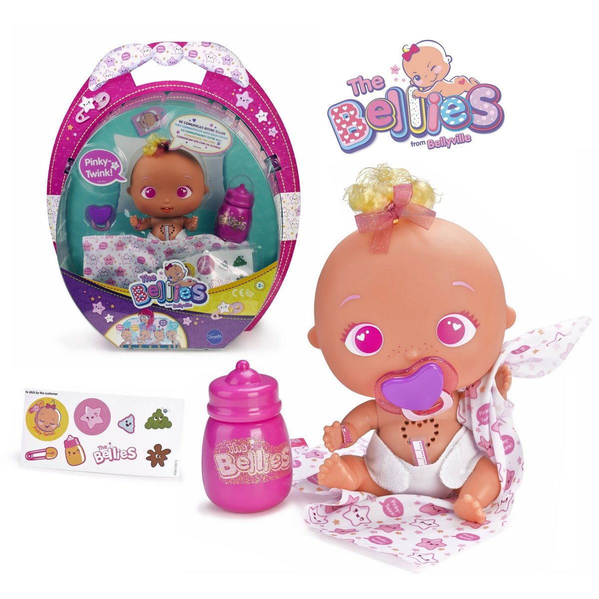 Bébé Bellies Pink-Twink