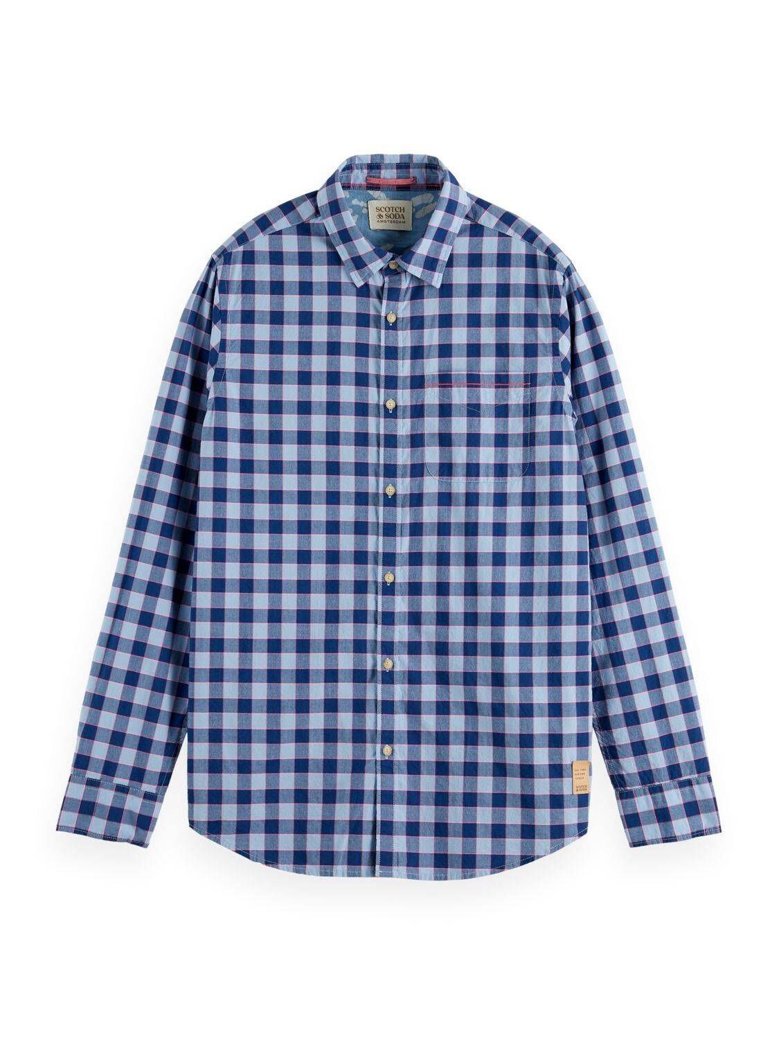 Scotch & Soda| Herren Hemd Regular Fit Langarm