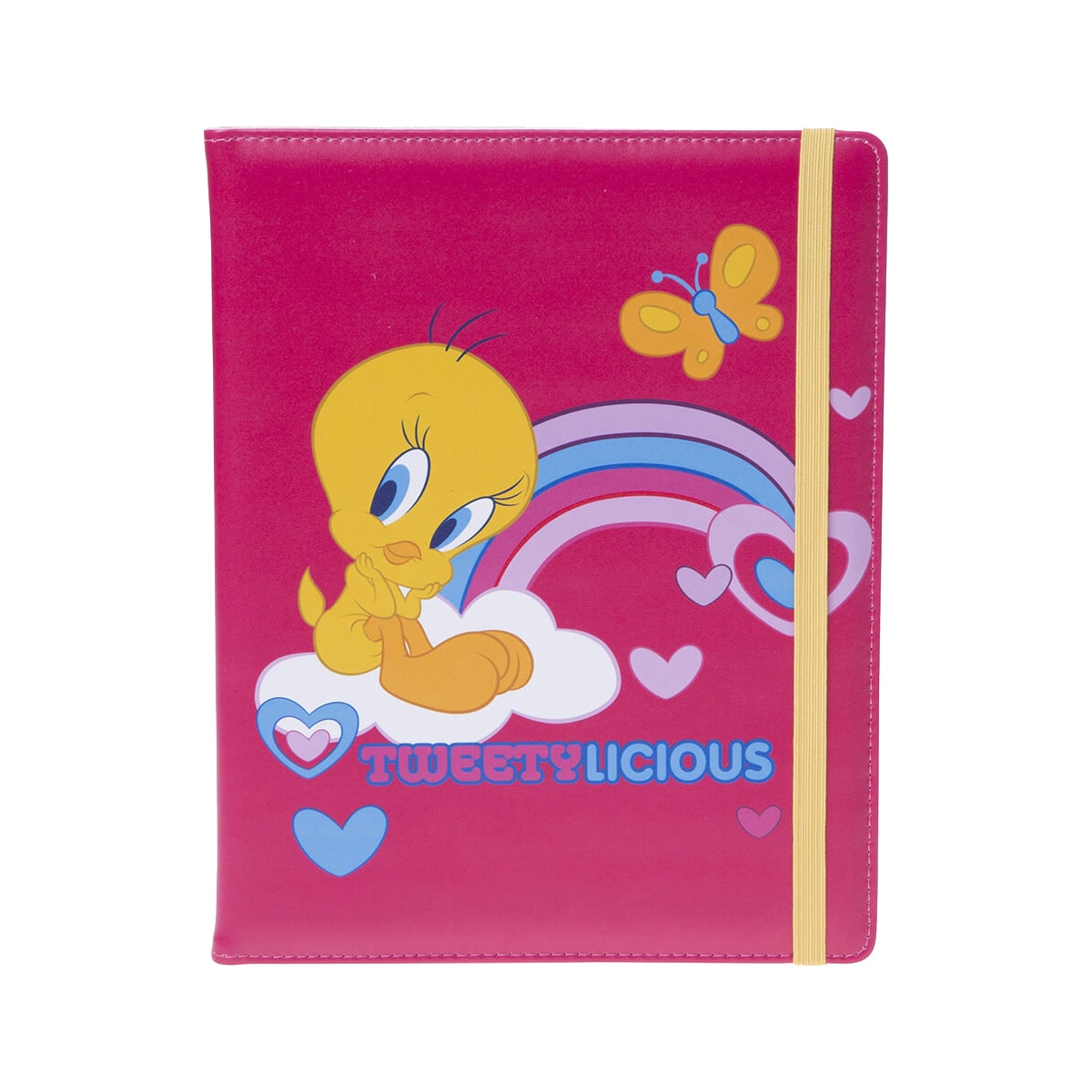 Lazerbuilt Tweety foliodeksel til nettbrett
