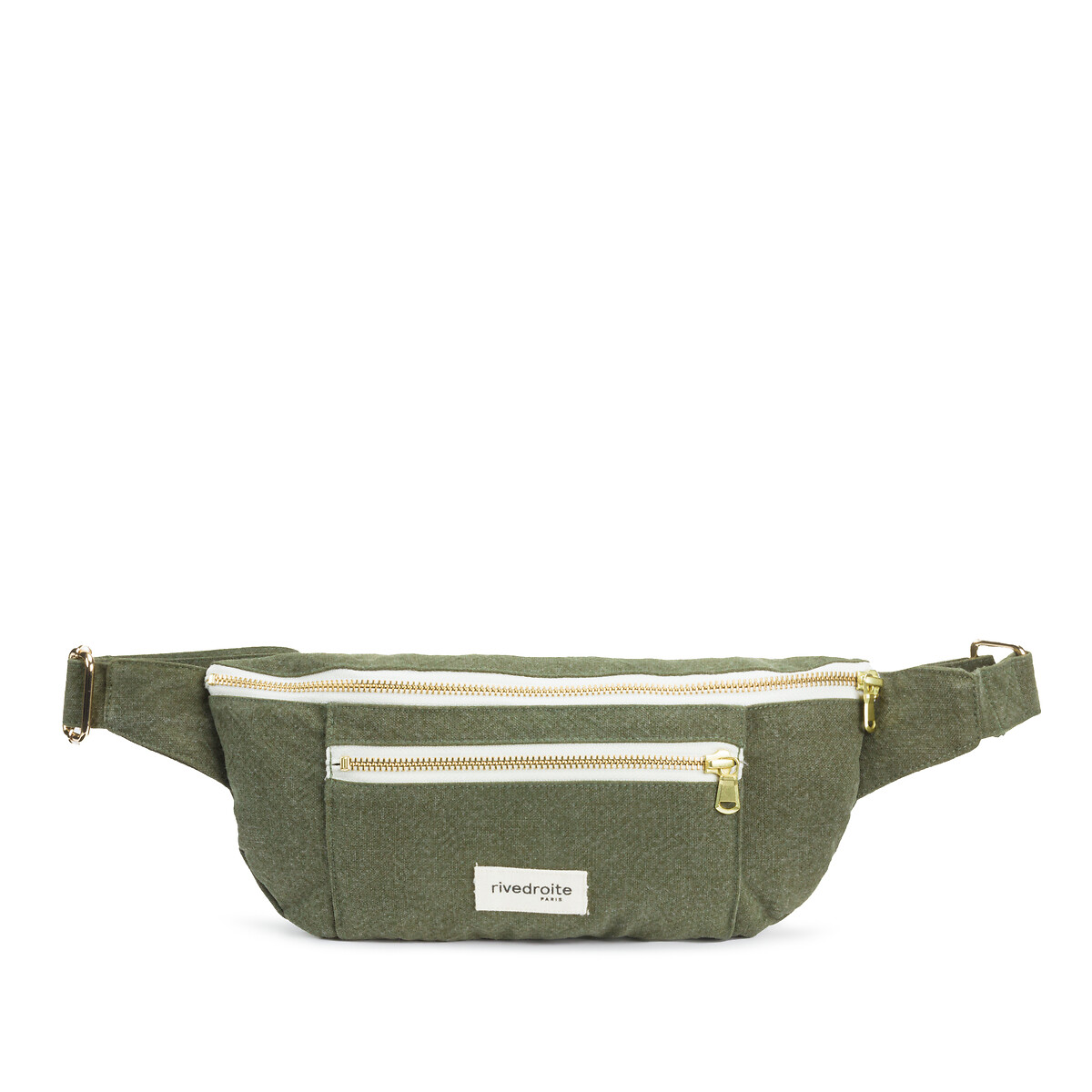 RIVDROITE<br>Bolsa de cintura de tecido com zíper ORSEL
