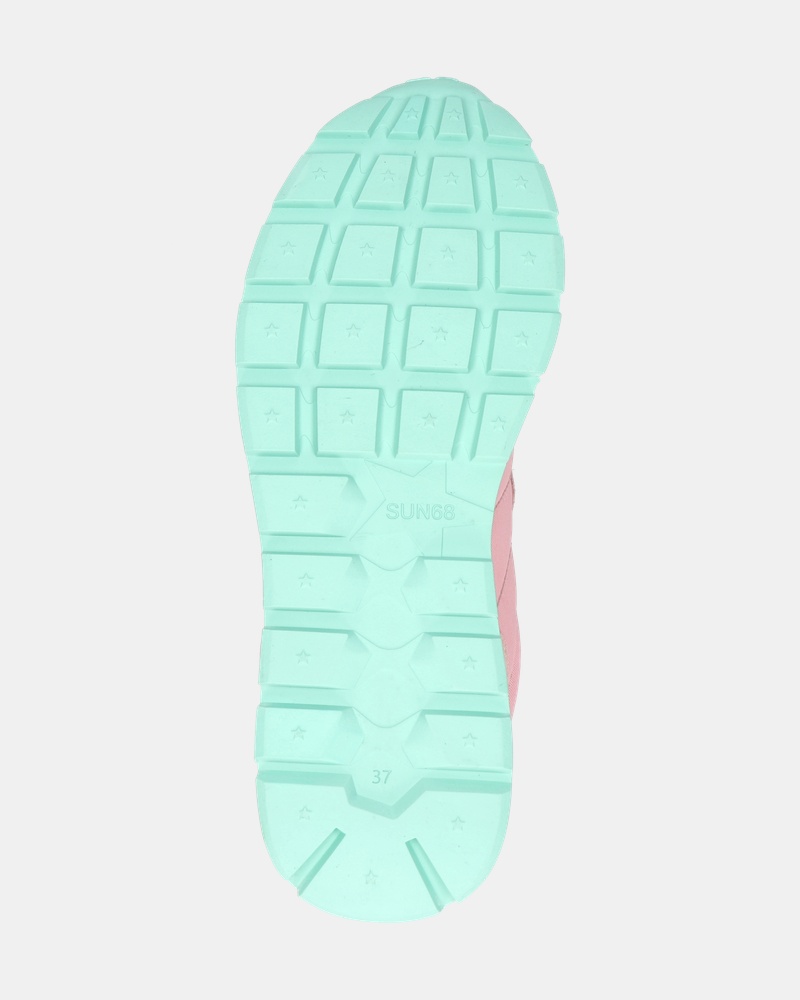Sun 68 Ally Solid Nylon Lage sneakers  - roze