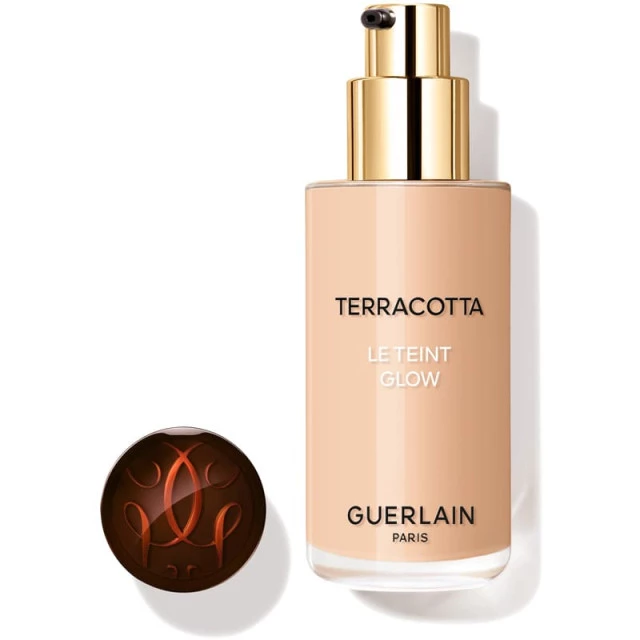 Terracotta Le Teint Glow Fond de Teint Éclat Naturel Longue Tenue Sans Transfert GUERLAIN