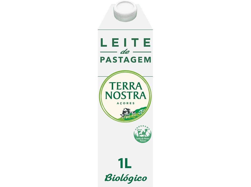 LEITE TERRA NOSTRA DE PASTAGEM MEIO GORDO BIO 1L