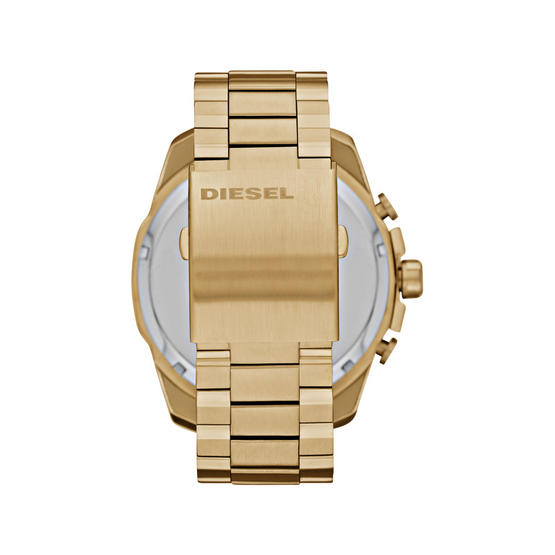 Montre Diesel homme acier doré jaune