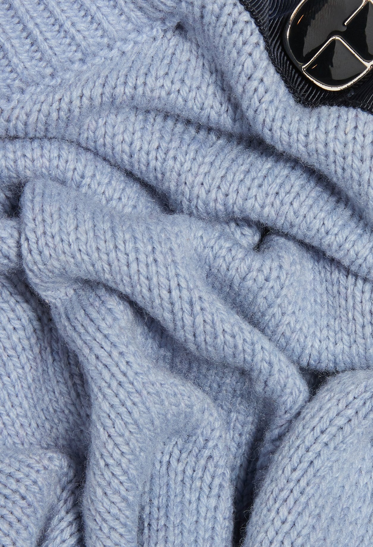 Pull &agrave; col cheminee bicolore