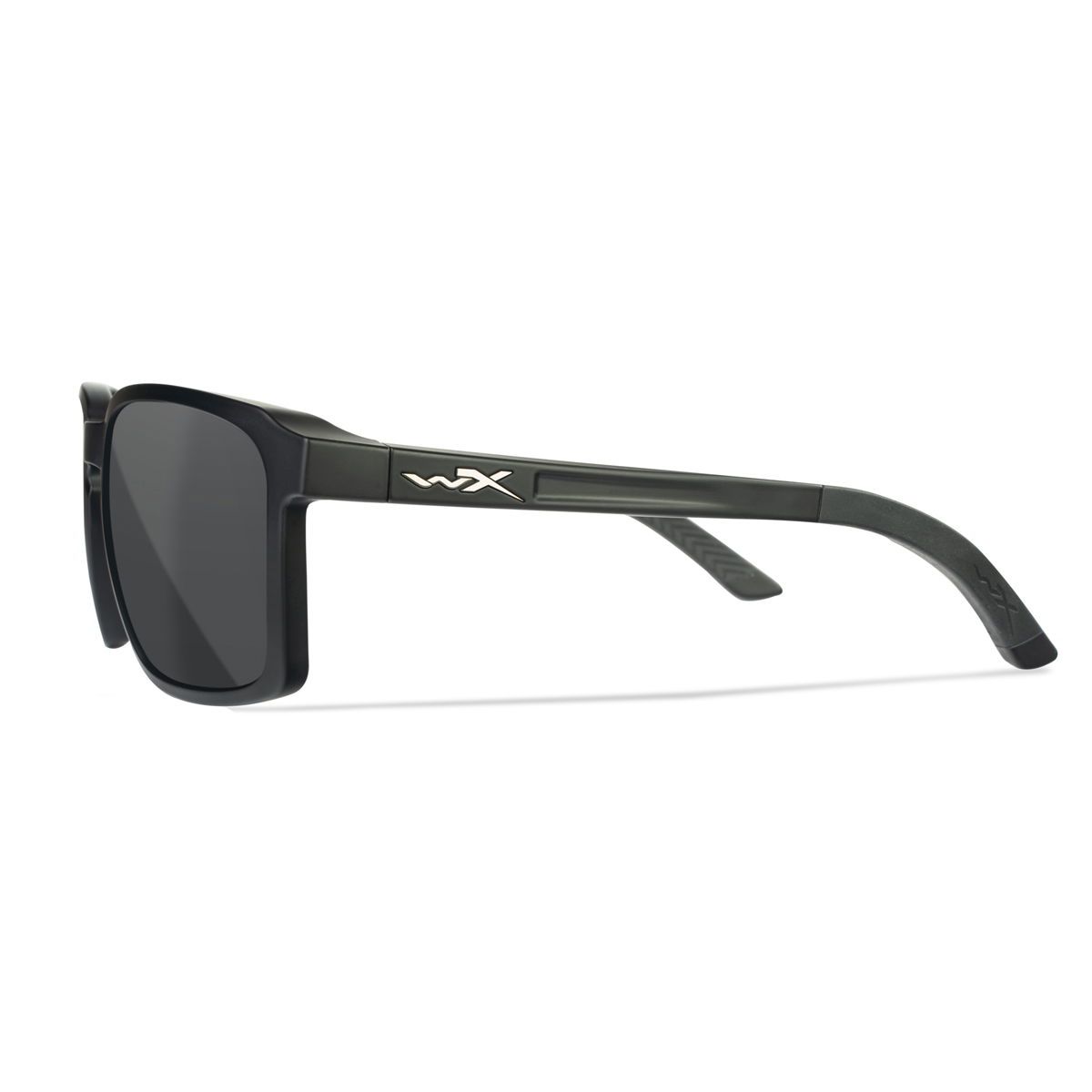 Wiley X ALFA Solbrille, Grå Glas, Mat Sort Stel, Unisex - Spejder Sport