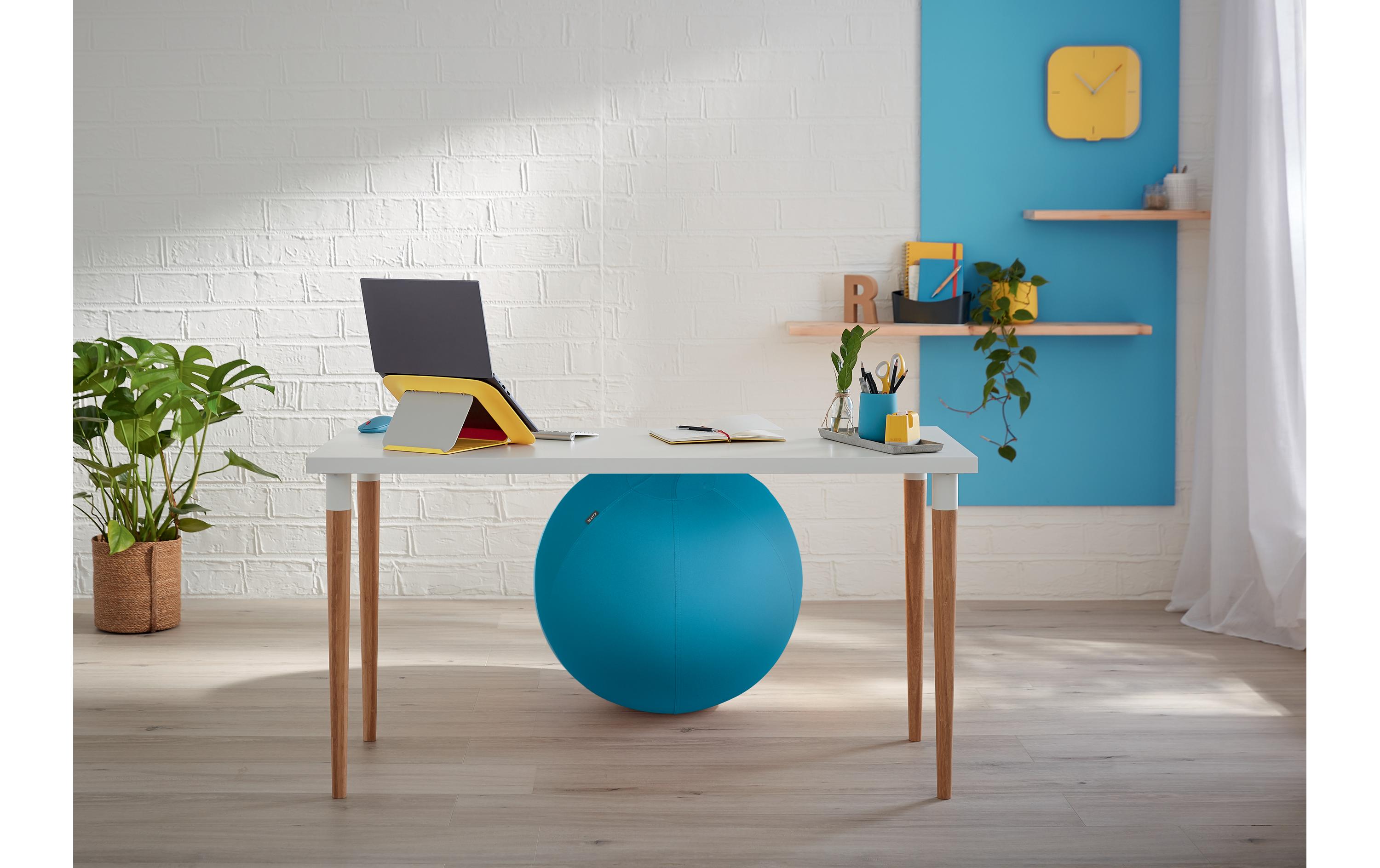 Sitzball Ergo Cosy Active BlauDer ergonomische Leitz Ergo Cosy Sitzball für aktives Sitzen