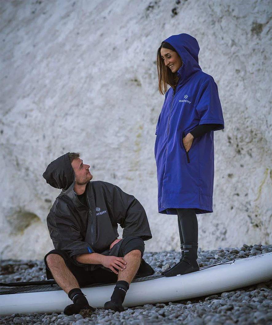 Watery Surf poncho - Waterproof - Lilla