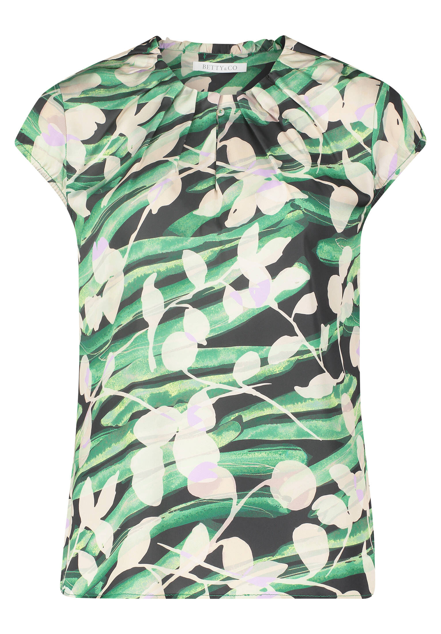 Betty & Co| Damen Schlupfbluse kurzarm