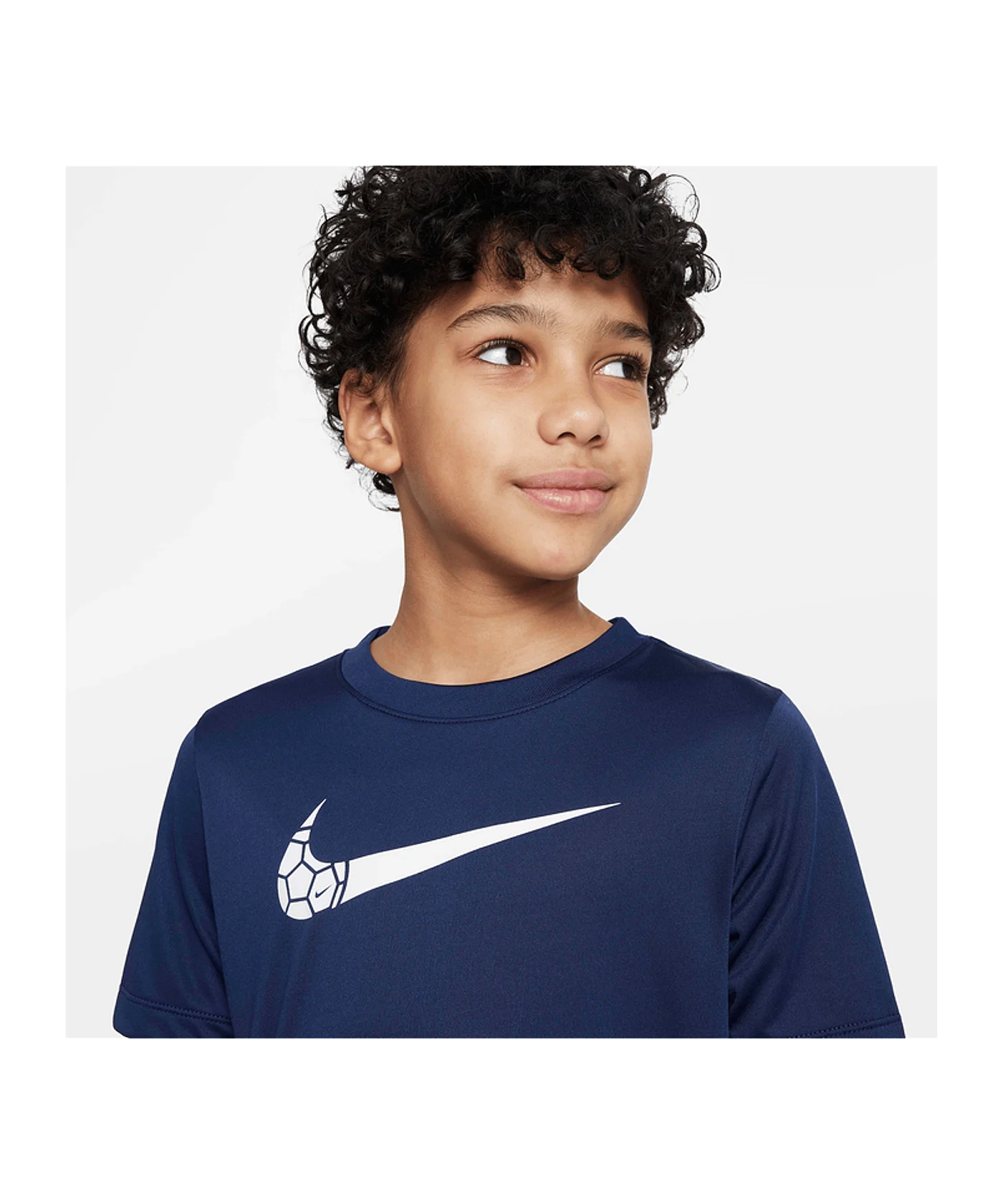 Nike Dri-FIT Trainingsshirt Kids Blau F410