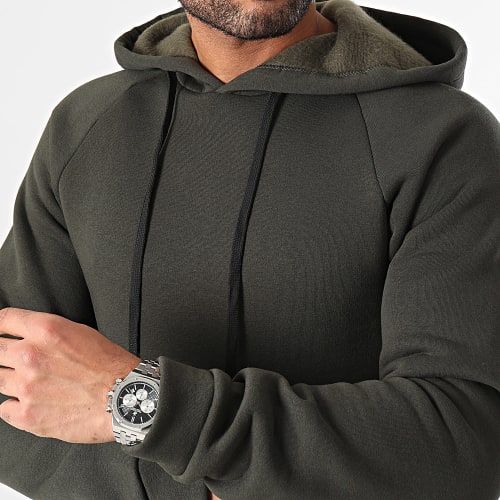 Sweat Capuche Oversize 0629 Vert Kaki