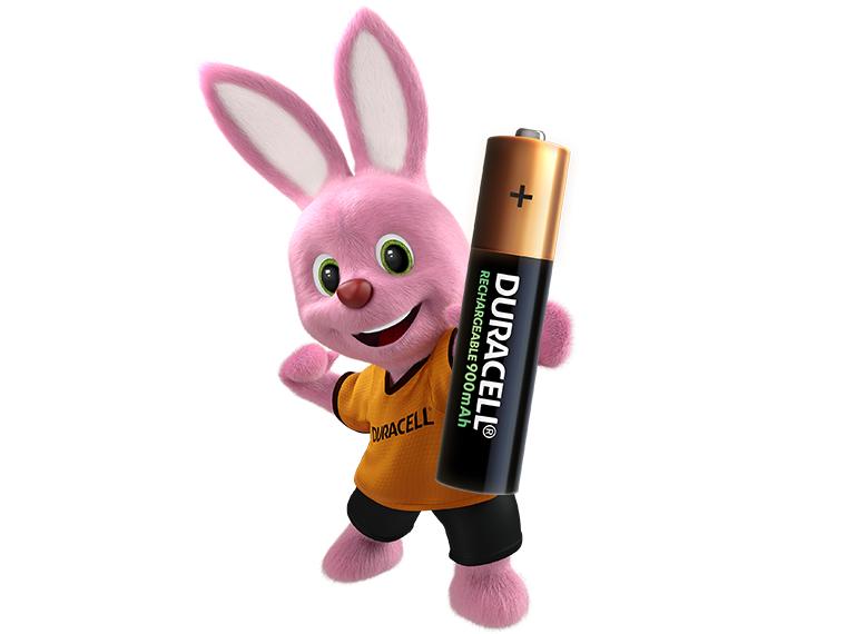 Duracell Akku Recharge Ultra PreCharged NiMH AAA 900 mAh, 4 Akku-Typ AAA, 4 Stück