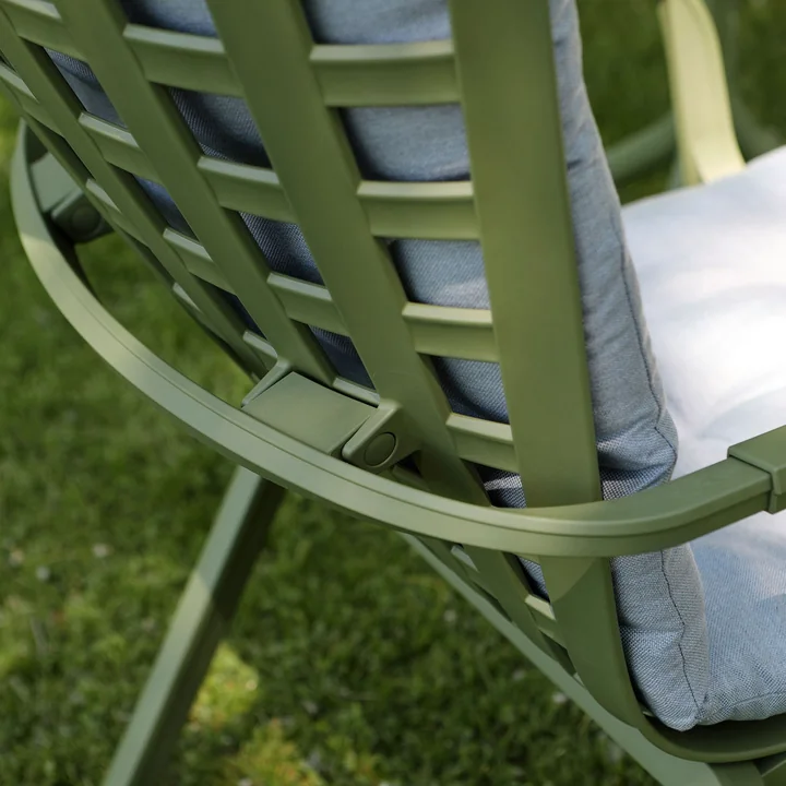 Nardi - Folio verstellbarer Outdoor-Sessel   Poggio Hocker, agave