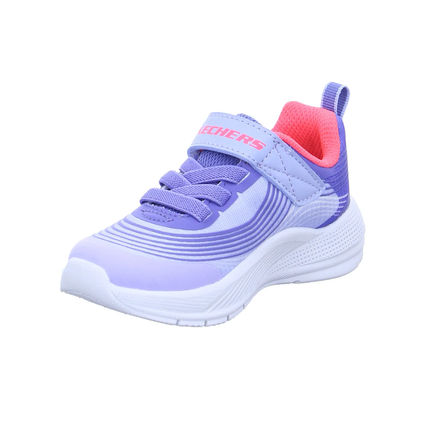 SKECHERS Baby-Sport-Bottine Flieder Textil  Sneaker