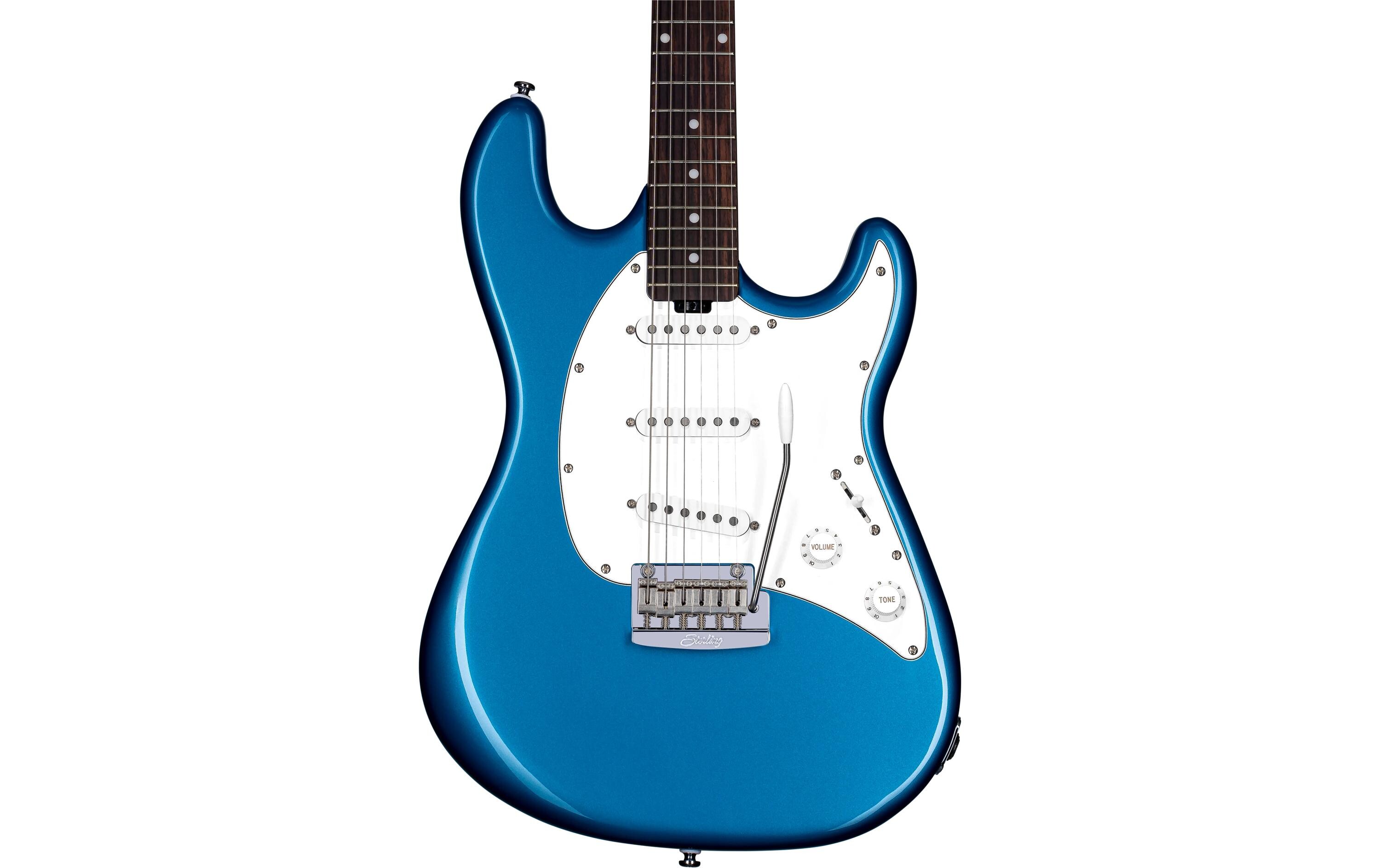 E-Gitarre Cutlass CT50 HSS Toluca Lake Blue<br>Vintage-Look mit modernen Verzierungen