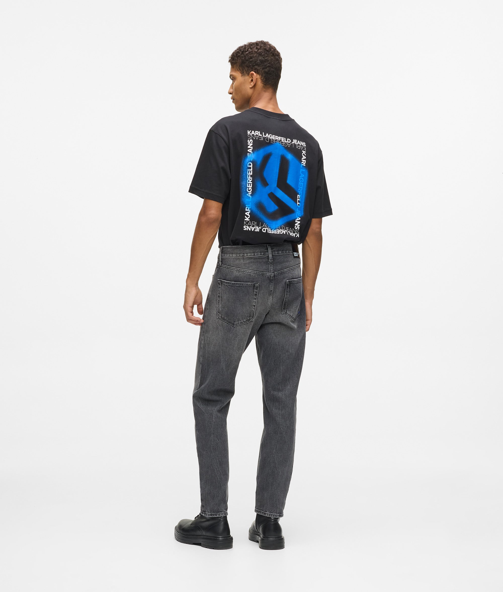 Vintage was smal toelopende jeans
