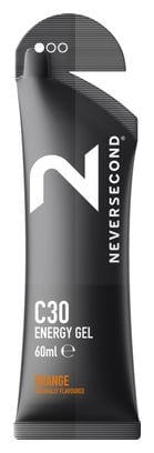 Gel énergétique Neversecond C30 Energy Gel Orange - 60ml
