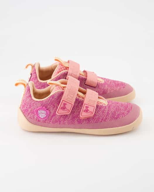 Affenzahn Knit Happy Halbschuhe in Rosa