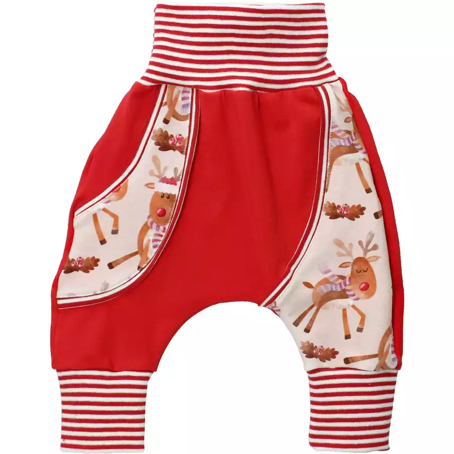Land Juwelen Hose Handmade rot weiß