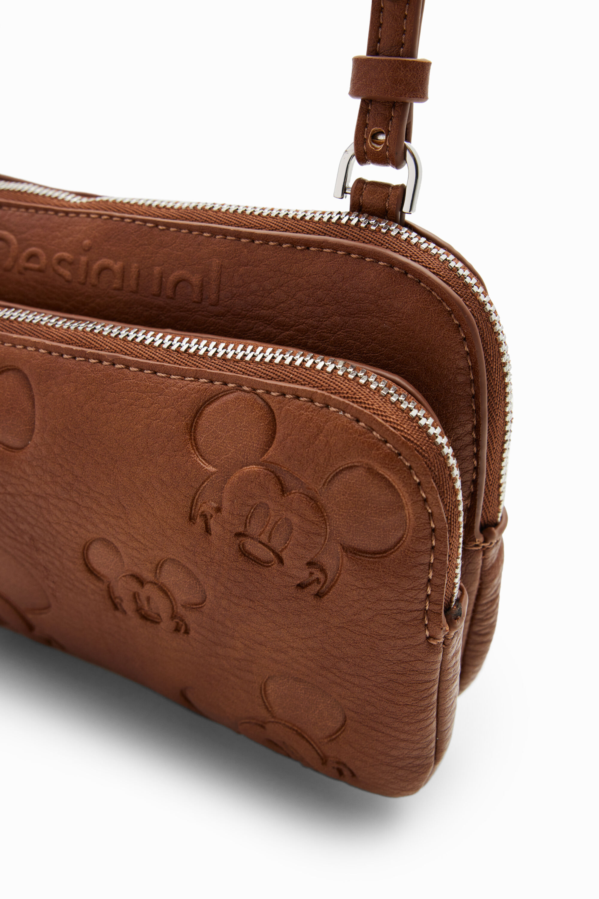 Étui de téléphone portable porte-monnaie Mickey Mouse