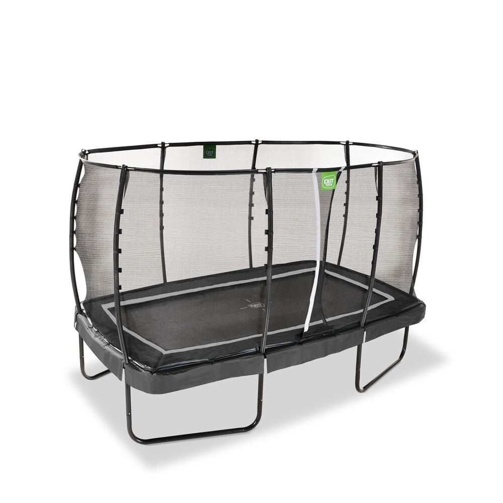 EXIT Allure Premium - Trampoline - Zwart - 1x214x366 cm