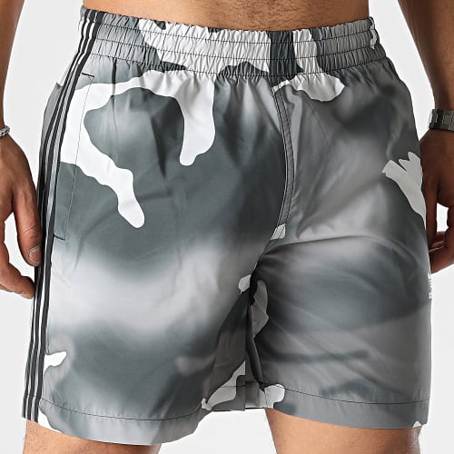 Short De Bain Originals Camo HT4415 Vert Kaki Gris