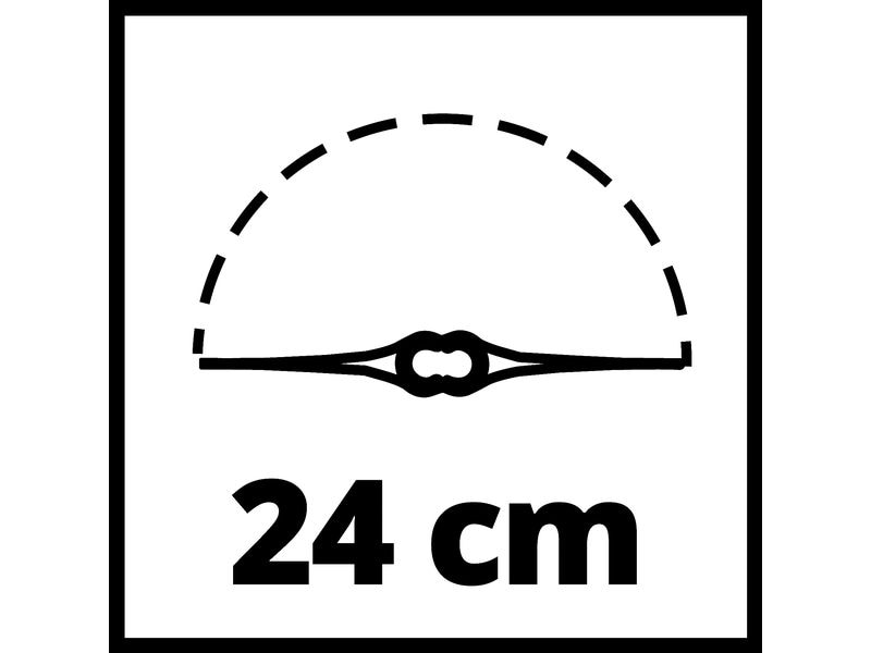 Einhell Akku-Gartengeräte-Set GE-CM 18/33 Li   GC-CT 18/24 Kit aus Rasenmäher, Rasentrimmer, Akku und Ladegerät
