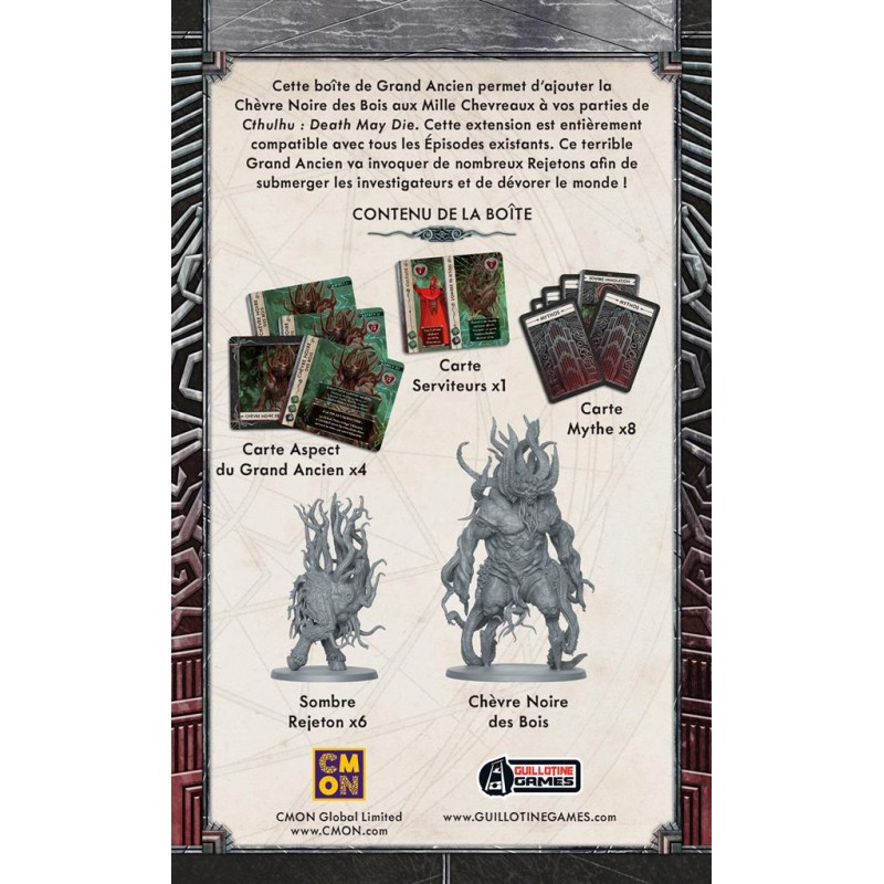 Cthulhu Death May Die : La chèvre noire des bois