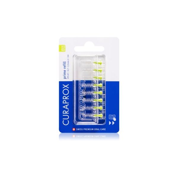 Curaprox Prime Refill Escovas Interdentais Blister CPS 011 1,1- 5,0mm 8 Unidades
