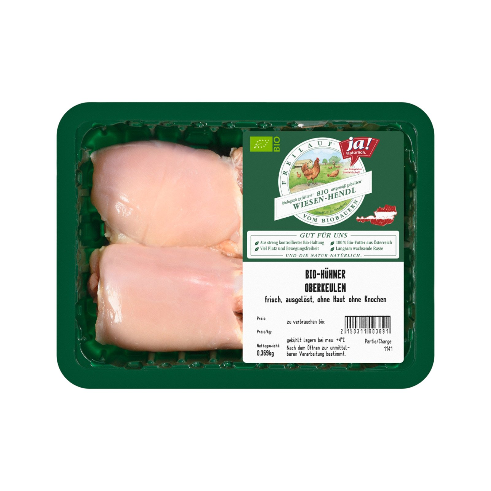 Ja! Natürlich Hühner Oberkeulenfilet