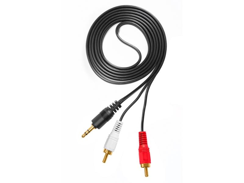 Skytronic Audio-Kabel CX405-1 3.5 mm Klinke - Cinch 1.5 m Anschlusskabel