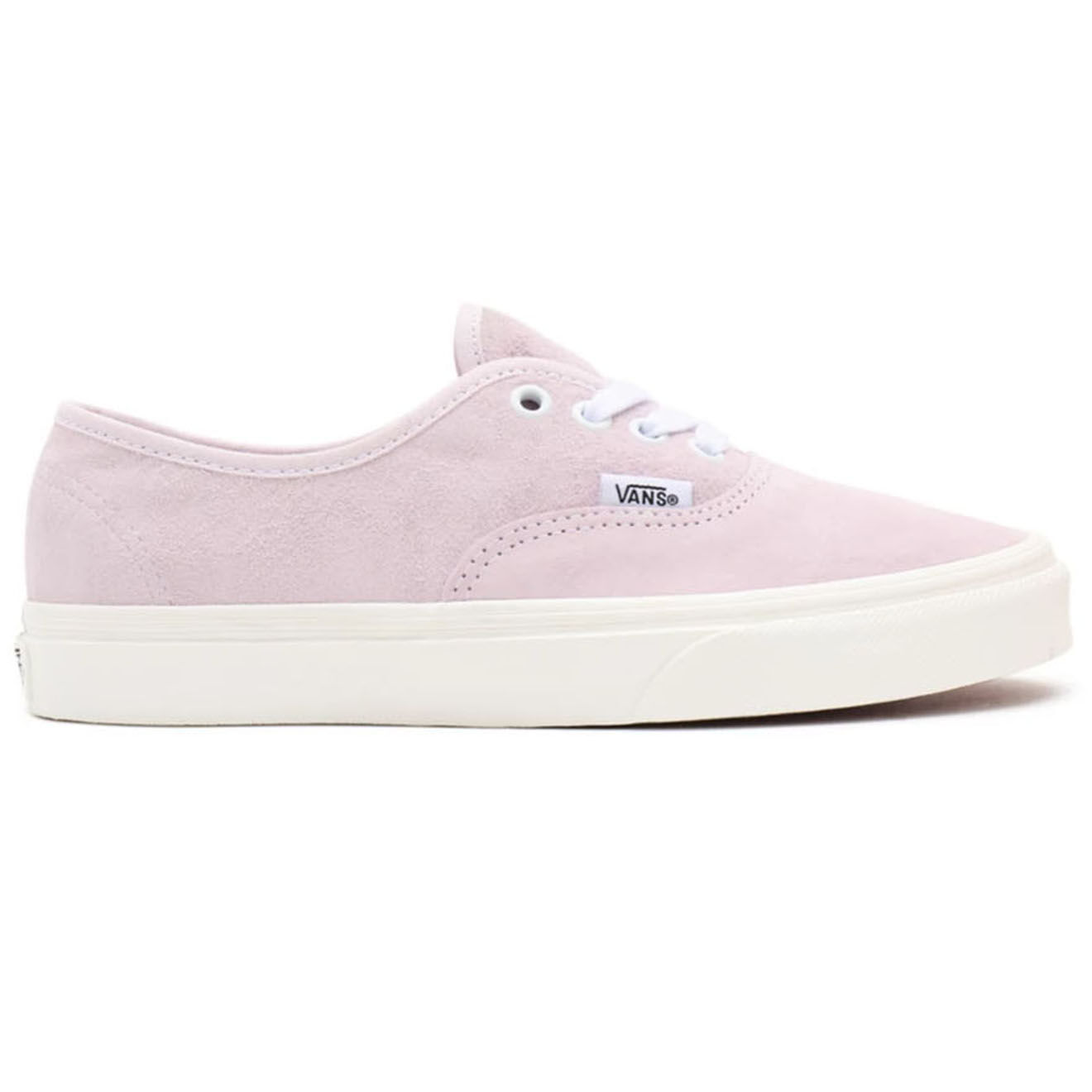 Vans Sneakers en Velours de Cuir Authentic roses