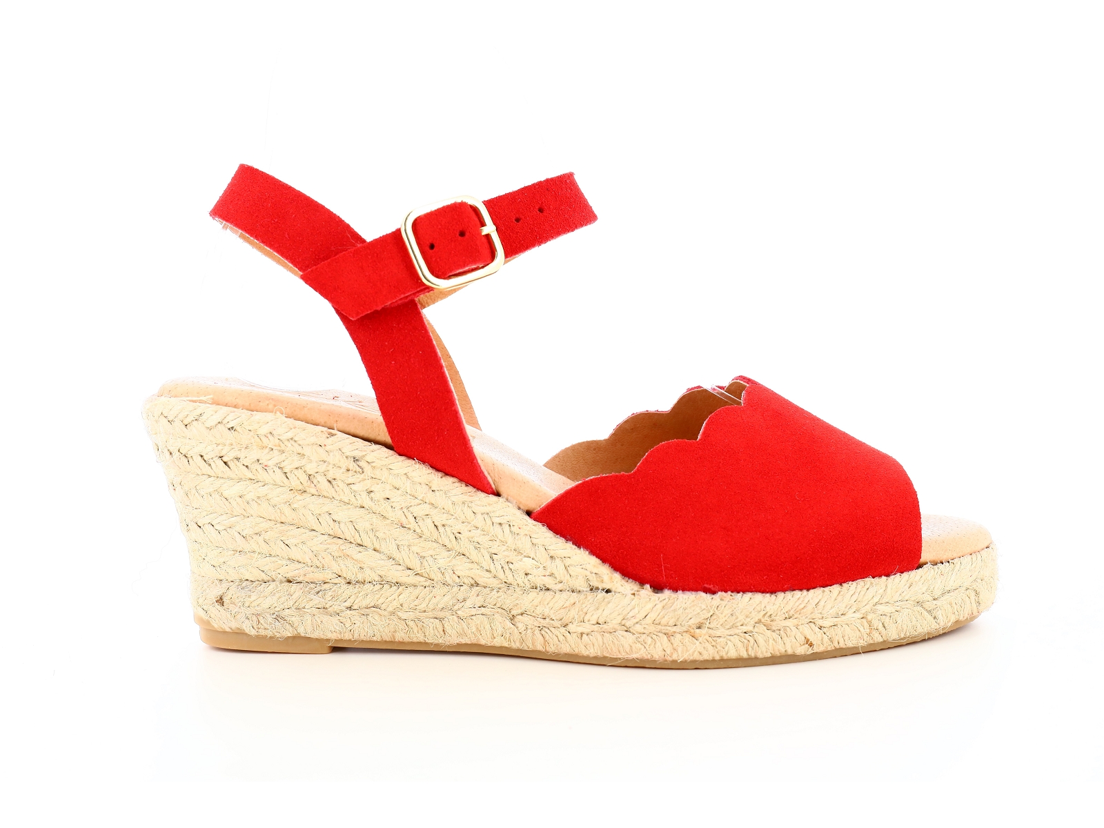 Benson shoes-84349 Nubuck Rouge