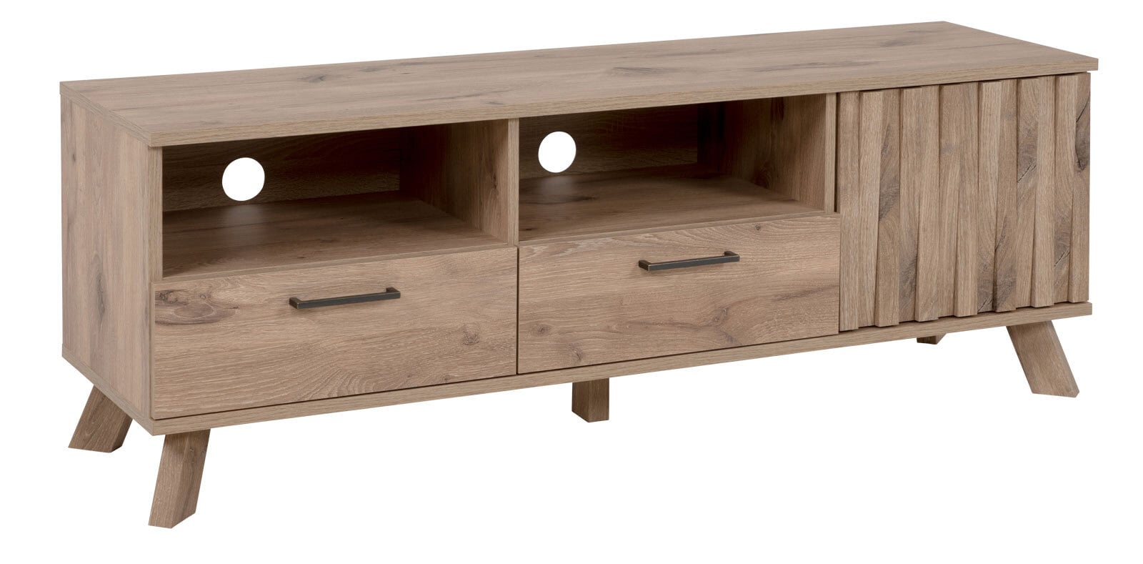 Lowboard WELLINGTON 140 x 50 cm Schwedeneiche