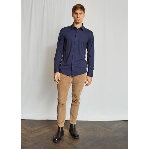 Bruun & Stengade Delfin Skjorte, Navy, 42