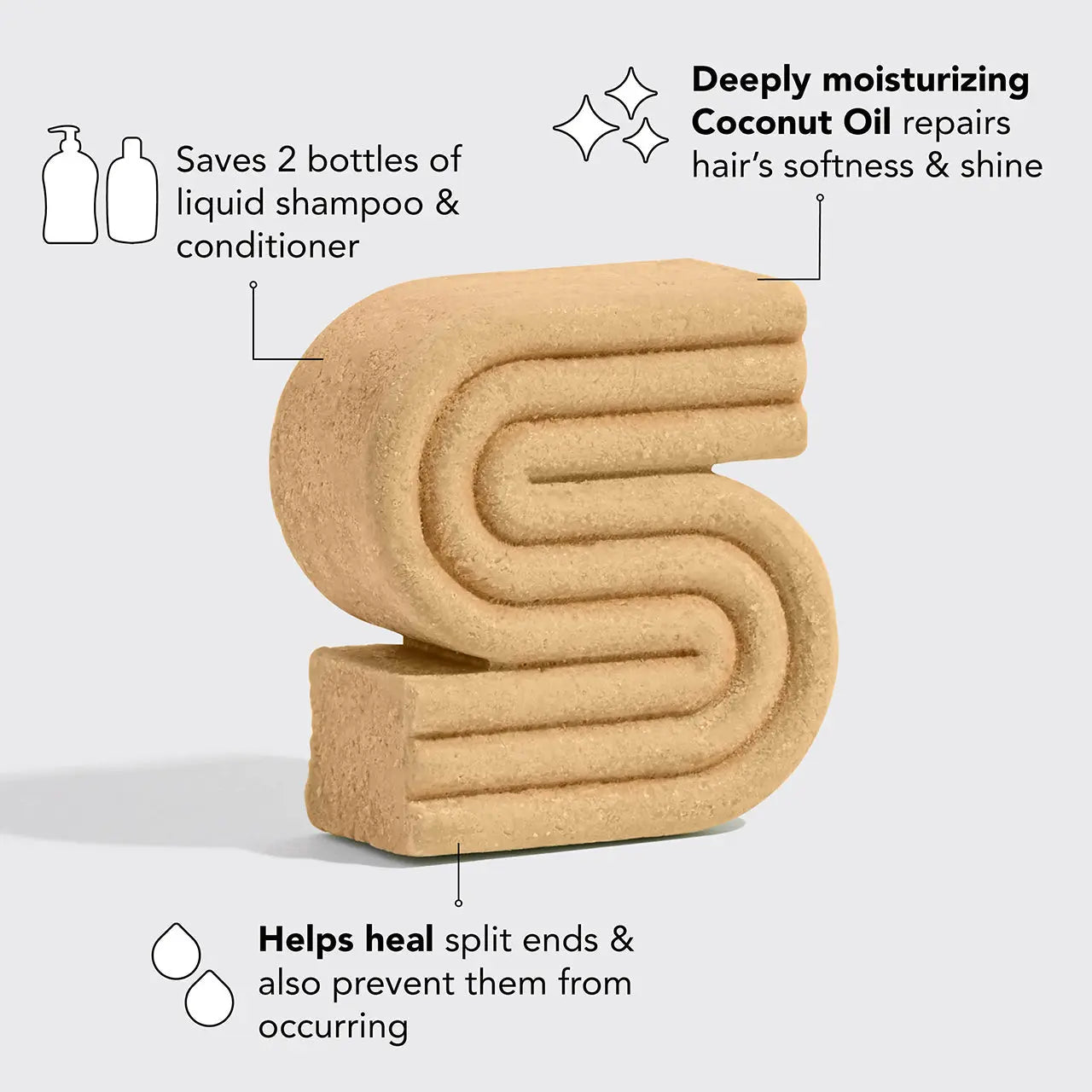 Coconut Oil Shampoo Bar