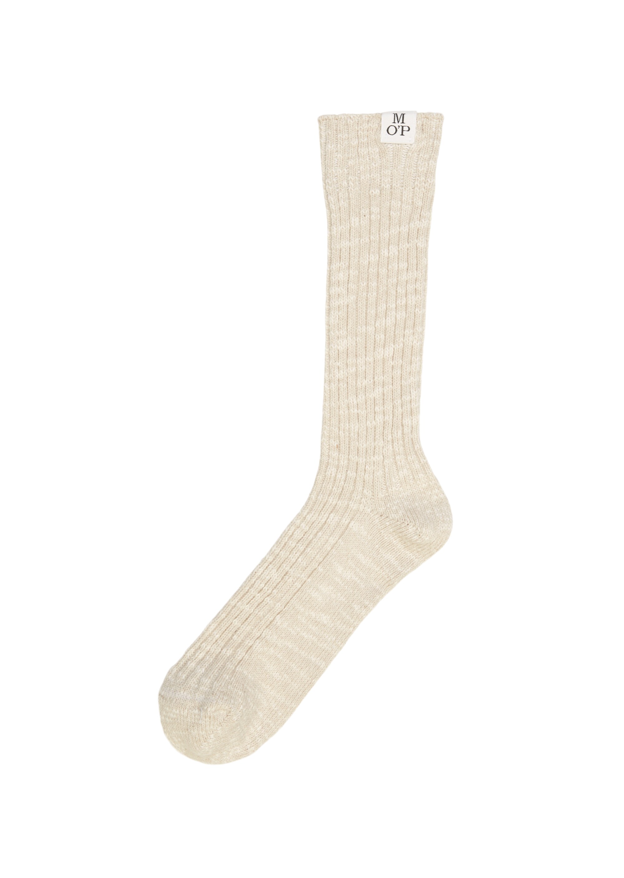 Rippstrick-Socken aus softem Bio-Baumwoll-Mix