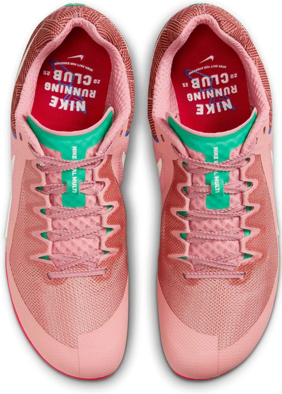 Nike - Zoom Rival Multi - Hardloopschoenen - Roze - Materiaal: Bovenwerk van sterk materiaal