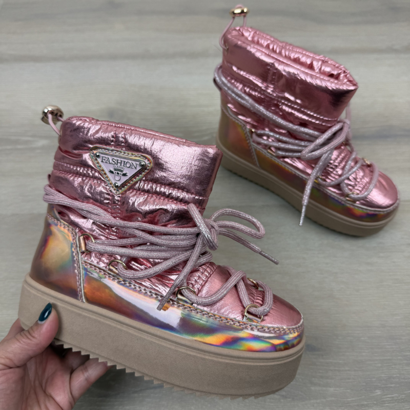 Snow boots - roze