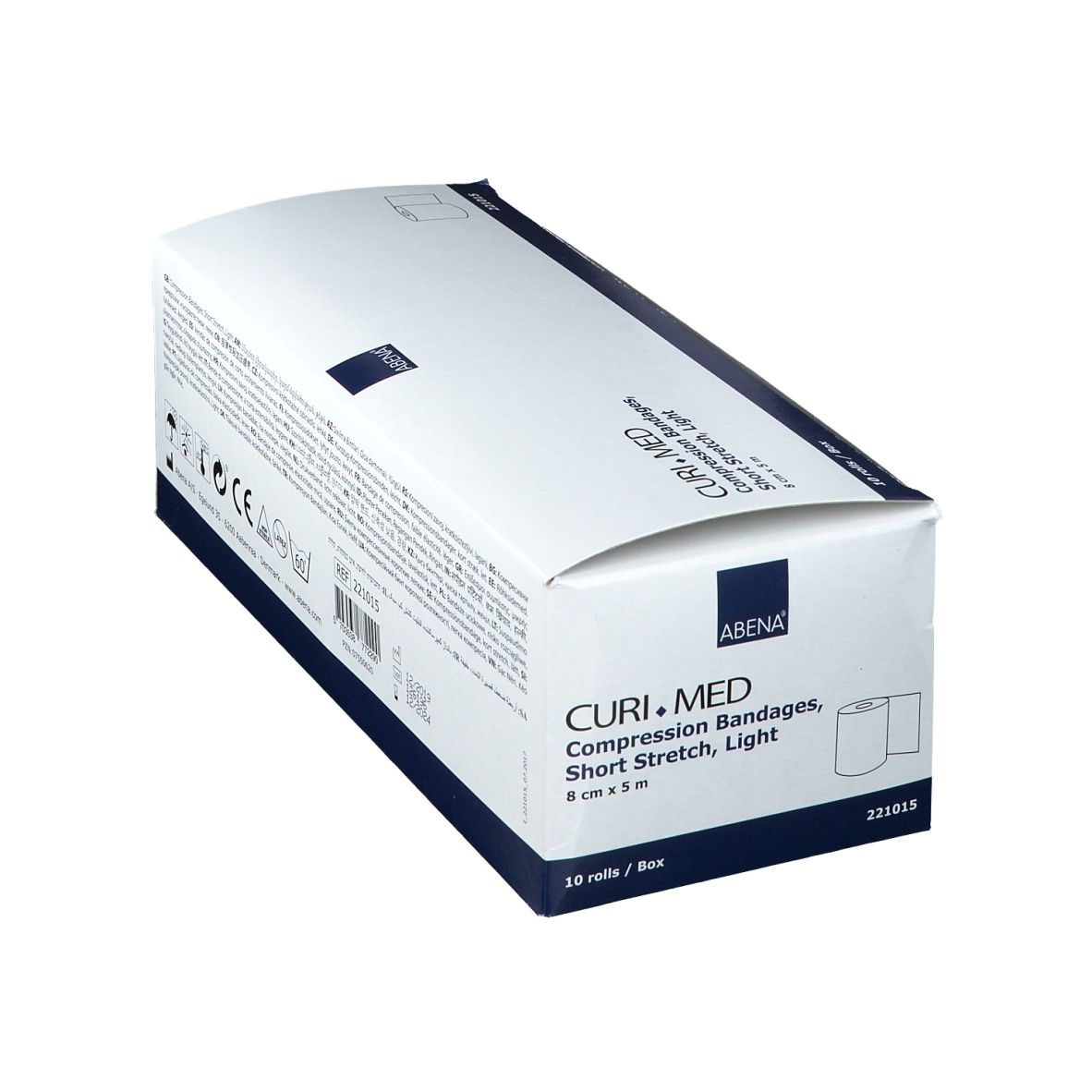 CURI MED Kurzzug Kompressionsbinden 8 cm x 5 m