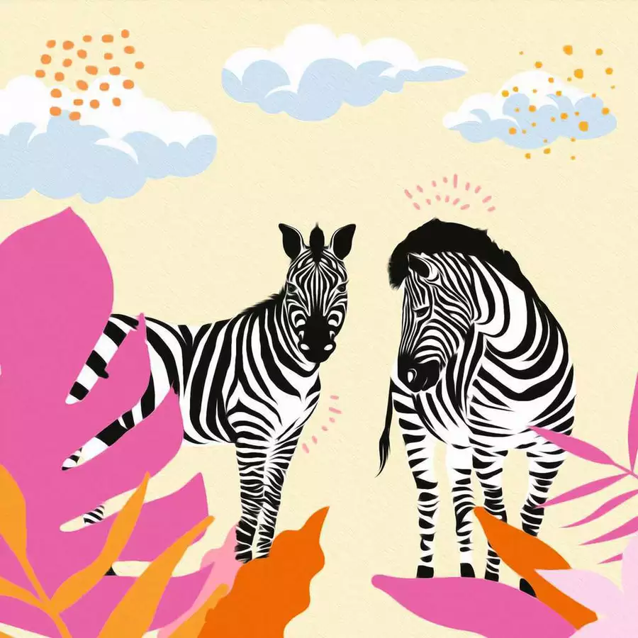 Ravensburger Zebra bunt