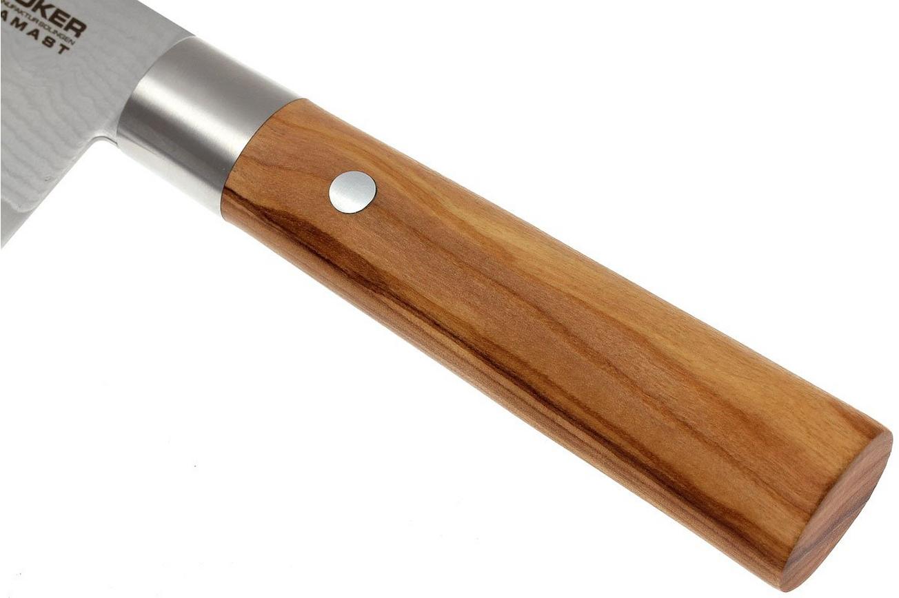 Böker Damast Olive 21,2 cm koksmes, 130441DAM
